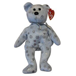 VINTAGE 2002 Collectible TY Beanie Babies "Flaky" Bear w/Tags RETIRED 8.5" Tall